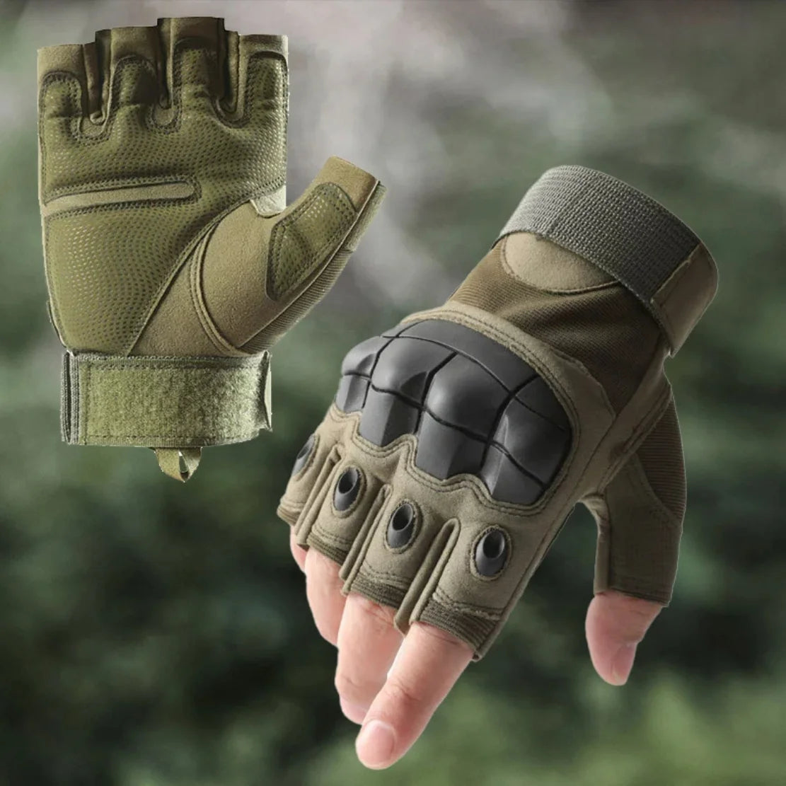 Cycling Tactical Gloves Men Women Half Finger Soft Shell Gloves Spring Summer Training Combat Protection Motorcycle Gloves