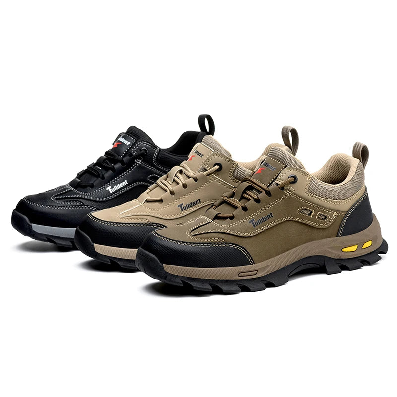 New men's safety shoes, puncture resistant work shoes, men's protective shoes, wear-resistant work boots  Tactical Boots