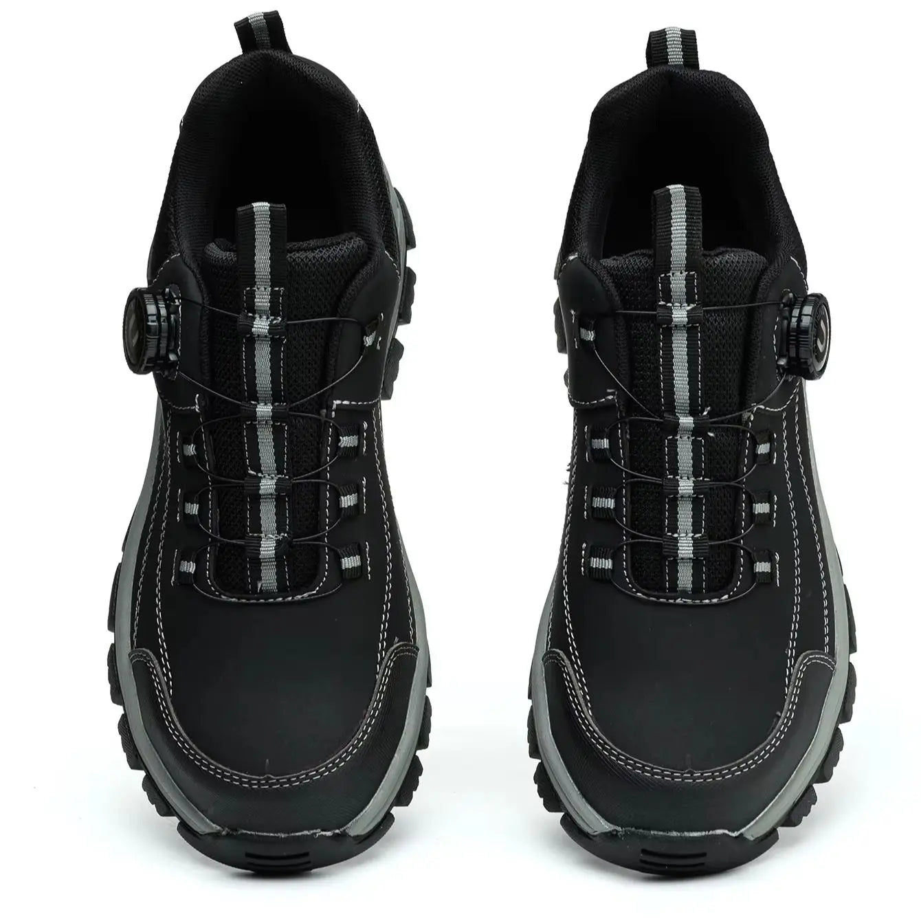 Men's Steel Head Safety Shoes Puncture And Smash Resistant Lightweight Sole Breathable Upper for Outdoor Workshop Work Shoes
