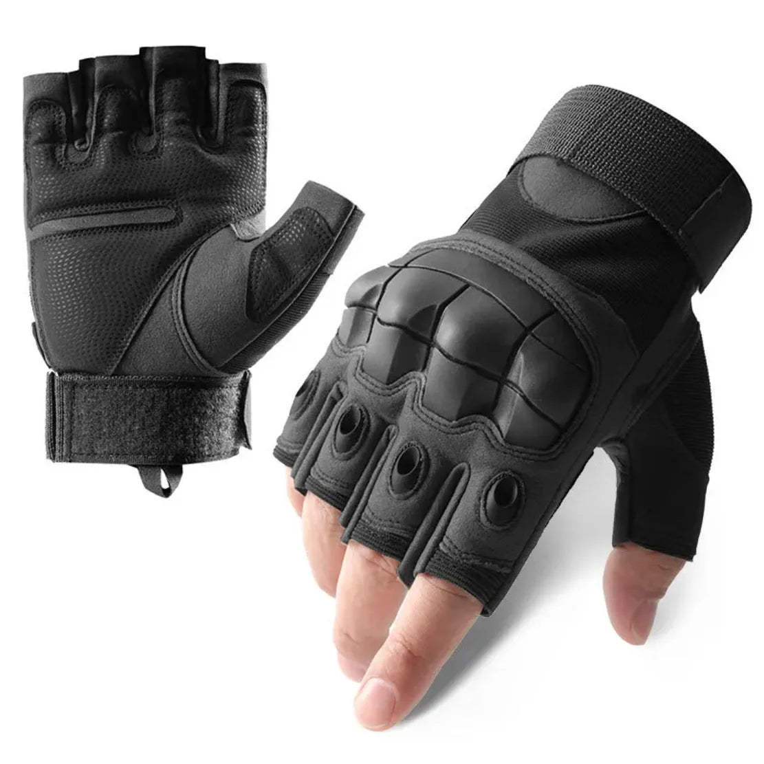 Cycling Tactical Gloves Men Women Half Finger Soft Shell Gloves Spring Summer Training Combat Protection Motorcycle Gloves